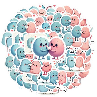 100Pcs Romantic Cute Love Stickers Waterproof Cute Love Sticker for Water Bottle Laptop Phone Cases Planner Skateboard Luggage Helmet Party Favor Decor Ideal for Adults Teens Teacher Rewards C493Y1G