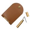 HONITANO Folding Scoreboard Card Game Bag Compact Leather Pouch for Portable Board Games Travel view 1
