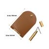 HONITANO Folding Scoreboard Card Game Bag Compact Leather Pouch for Portable Board Games Travel view 2