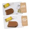 HONITANO Folding Scoreboard Card Game Bag Compact Leather Pouch for Portable Board Games Travel view 3