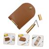 HONITANO Folding Scoreboard Card Game Bag Compact Leather Pouch for Portable Board Games Travel view 4