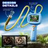 Borescope Snake Camera with Light for KidsSTEM Endoscope Educational Toy KitOutdoor Camping Nature Science Exploration Hoilday Birthday Gift for Boys & Girls Ages 3+ Years Old (Blue) view 3