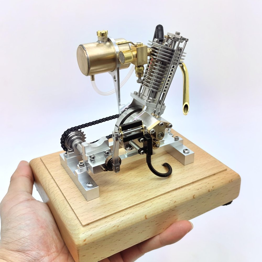 1.6CC Micro Engine Four-Stroke Horizontal Gasoline Internal Combustion Model