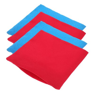 Abaodam 4pcs Small Bean Bag Toys Sensory Training Bag Toss Game Outdoor Adults Boys and Girls Beanbag
