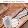 Cunlvyyds Mini Washboards Thicken Hand Washing Wash Board Handheld Washboard for Clean Laundry Cloths 2PCS Grey, Hand Washing Board view 2