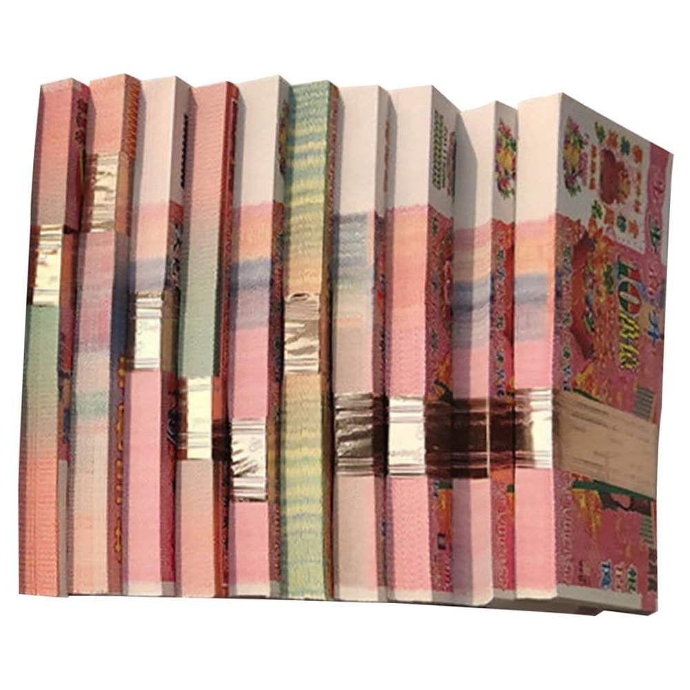 Angoily 1000Sheets Paper Ancestor Money for Funerals Festivals Denomination Ghost Money for Qingming Hungry Ghost Festival Realistic Role Playing
