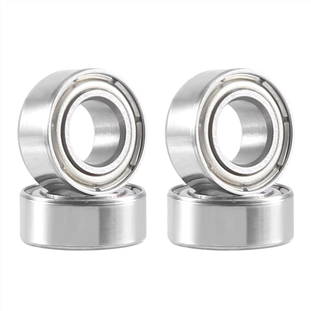 RC Car Accessories Compatible with JLB for Racing for Cheetah 1/10 RC Car Parts Replacement Accessories Brushless 4 Pcs Ball Bearing 5X10X4MM BE002