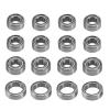 Compatible with Tamiya for TT-02 for TT-02D 1/10 RC Car Upgrade Parts Replacement Accessories 16Pcs Steel Ball Bearing Kit RC Car Parts view 1