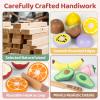 Play Food Sets for Kids Kitchen Wooden Food Toys for 3 Year Old Girl Boy Toddler Cutting Pretend Play Set Learning Toys Birthday Gift 1 2 3 Year Old Fruits view 2