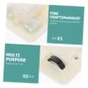Toyvian 4pcs Pull Back Car Accessories Blank Car Base Friction Toy DIY Adventure Toy Boys and Girls Playset view 3