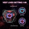 Laser Tag Guns Set of 2: LED Vest Setting | Dynamic Barrel | Fun Ideas Age 8+ Year Old Toys | Lazer Game Teen Boys & Girls Outdoor Activity | Gift for Kids, Teens & Adults view 3