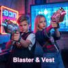 Laser Tag Guns Set of 2: LED Vest Setting | Dynamic Barrel | Fun Ideas Age 8+ Year Old Toys | Lazer Game Teen Boys & Girls Outdoor Activity | Gift for Kids, Teens & Adults view 4