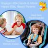 ailov Montessori Toys Busy Board for Girl Boy Christmas Birthday Gifts for Grandkids, Preschool Sensory Learning Toys for Kids, Felt Quiet Book Blue Dinosaur, Travel Toy Educational Activities view 2