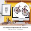 Bognajin DIY Model Ornament, Simulation Vivid Details Mini Toy, Compact Structure Finger Bikes for Office Desktop Home Decoration, Alloy Material, Exquisite view 3