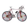 Bognajin DIY Model Ornament, Simulation Vivid Details Mini Toy, Compact Structure Finger Bikes for Office Desktop Home Decoration, Alloy Material, Exquisite view 4