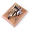 M16B 1.6cc Mini Horizontal Air-Cooled Single-Cylinder Four-Stroke Gasoline Internal Combustion Engine with Wooden Base view 2