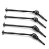 Compatible with Traxxas for Slash for Rustler for Stampede for Hoss for VXL 4X4 1/10 RC Car 4Pcs Steel Front and Rear Drive Shaft CVD RC Transmission Shaft view 1