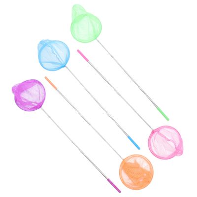 Abaodam 5Pcs Telescopic Insect Catching Net for Durable Butterfly Net with Comfortable Grip for Nature Exploration and Scientific Collection