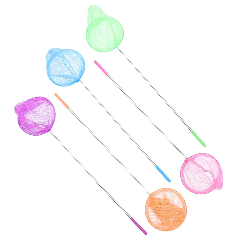 Abaodam 5Pcs Telescopic Insect Catching Net for Durable Butterfly Net with Comfortable Grip for Nature Exploration and Scientific Collection