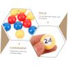 BESPORTBLE 30pcs Bingo Game Balls Lottery Balls Numbers Replacement for Bingo Machine Lightweight Non-Toxic for Parties Games and Raffles view 3
