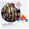 BESPORTBLE 30pcs Bingo Game Balls Lottery Balls Numbers Replacement for Bingo Machine Lightweight Non-Toxic for Parties Games and Raffles view 4