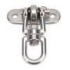 304 Stainless Steel Hammock Hanging Kit | 360 Rotate Swing Hook for Ceiling Chair/Yoga/Outdoor | Sturdy Protective Hanger with Nylon Gaskets view 4