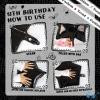 18th Birthday Party Supplies, Black 18th Birthday Decorations for Boys And Girls Include 18th Birthday Cake Topper, Time To Adult Banner, Background, Balloons, Happy 18 Year Old Birthday Decorations view 4