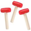Waenerec 3pcs Toy Hammer Simulation Wooden Hammers Plastic Toddler Hammer SmallPortable Kids Maintenance Tools Toys Pretend Fake Mallet Hammers for Boys Girls view 1