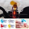 Bike Decoration Funny Small Wind Up Airplane Aircraft for Handlebar Cute Scooter Bicycle Motorcycle Cycling Accessories Gifts (Red) view 3