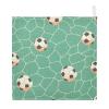 Bolaz Baby Gauze Towels for Kids Soft Handkerchief Newborn 100% Cotton Football Net Absorbent 12x12 Inch 3 Pack view 2