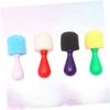 Veemoon 4Pcs Mini Spherical Sponge Painting Brushes Random Tools for Creative Art Projects Crafts and Wallpaper Painting view 2