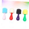 Veemoon 4Pcs Mini Spherical Sponge Painting Brushes Random Tools for Creative Art Projects Crafts and Wallpaper Painting view 4