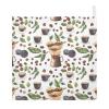Baby Gauze Towels for Kids Soft Handkerchief Newborn 100% Cotton Coffee Beans Coffee Cups Absorbent 12x12 Inch 3 Pack view 2