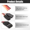 6 Pcs JR Futaba Style Servo 1 to 2 Y Harness Leads Wire Splitter Cable for RC Models Airplane 7CM view 4