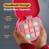 Haugboag Tic Tac Toe Game,7-in-1 Electronic Handheld Board Game for Kids(Pink) view 3