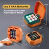 Haugboag Tic Tac Toe Game,7-in-1 Electronic Handheld Board Game for Kids(Pink) view 4