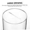 Abaodam Clear Acrylic Piggy Bank Sturdy Money Saving Box for Coins Cash Unbreakable Savings Jar for Adults and Convenient Storage for Home Office Minimalist Design view 4