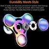 5 Pack Metal Fidget Spinners Pack Stress Relief Toys for Kids Adults, Rainbow Finger Hand Spinner Bulk Set Sensory Desk Toy, Cool Gadget Christmas Stocking Filler Stuffer Birthday Gifts Party Favor view 4