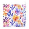 Baby Gauze Towels for Kids Soft Handkerchief Newborn 100% Cotton Botanic Watercolor Absorbent 12x12 Inch 3 Pack view 2