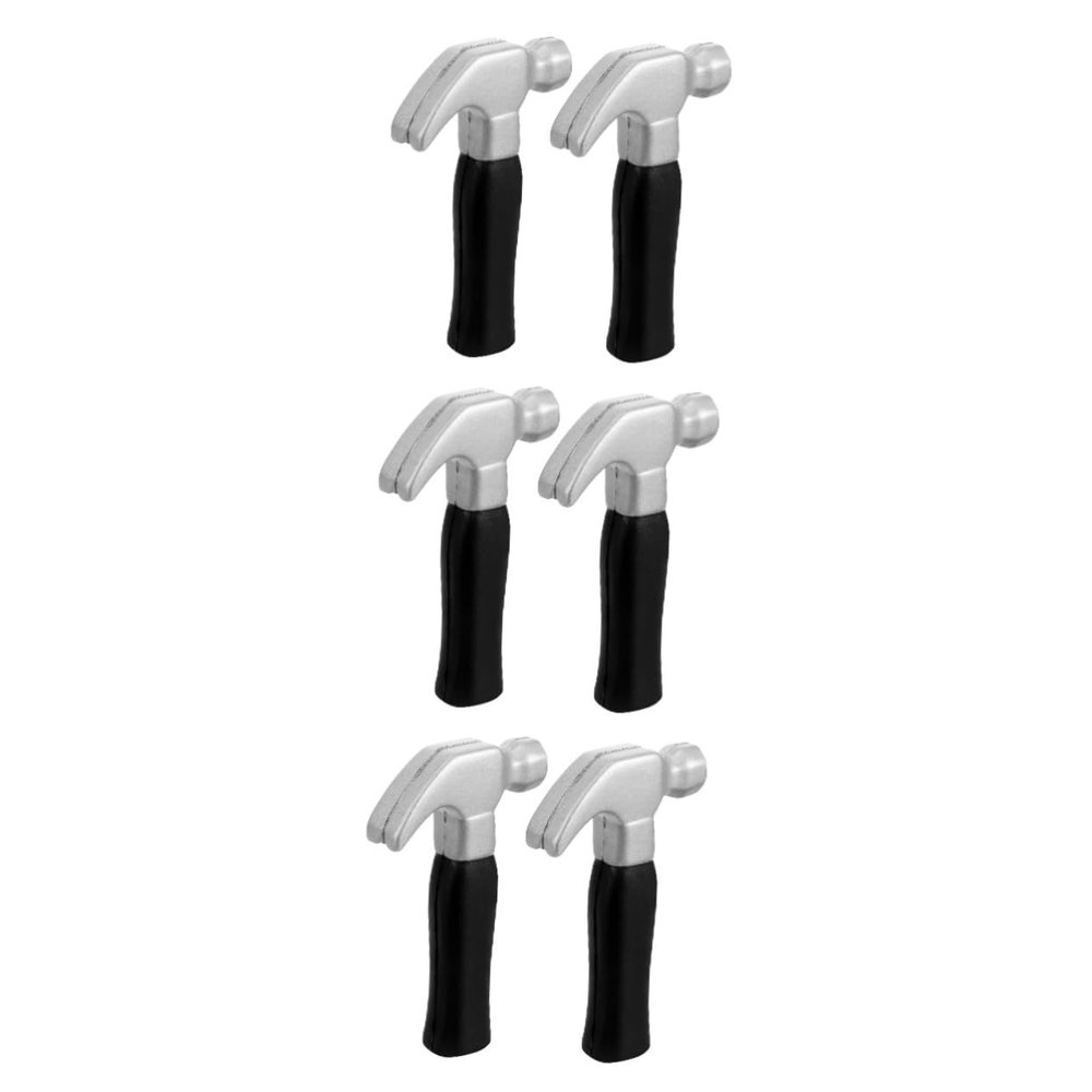 TOBBOMEY 6pcs Toy Hammers Boys and Girls Hammers Mallet for Boy Girl Safe Parties