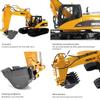 rcxperts Rc Construction Vehicles, HUI-NA 1535-1 1/14 Scale 2.4GHz RC 15CH Excavator Grill Grabber Model, Powered Construction Vehicles Toys Gifts (RTR Version) view 3