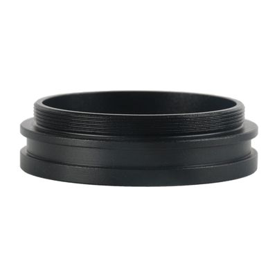 1X Auxiliary Objective Lens Barlow Lens Magnification Lens for Stereo Microscopes 48mm Inner Diameter Plastics