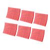 Bognajin 10Pcs Protective Sticker Set, Scratch Decals, DIY Stylish Chain Frame, to Apply and Store, Strong Material (Red) view 3