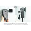 3 in 1 Clip & Versatile Wall Mount ABS Mount with Adhesive Back Easy Installs Walkies Talkies Hold view 4