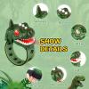 cxjoigxi Dinosaur Walkie Talkies for Kids, Dinosaur Toys, Rechargeable Wrist Walkie Talkie with Flashlight, Outdoor Adventure Camping Gear, T-Rex Dino Toy Birthday Gifts for Boys Girls 3-12 Years Old view 3