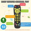 Baby Toy Car Keys Baby Remote Control Toy Set, Toddlers Pretend Toy Key and TV Remote with Sounds Lights Interactive Musical Sensory Learning Toys Gifts for Boys Girls Infant Age 6+ Months view 2
