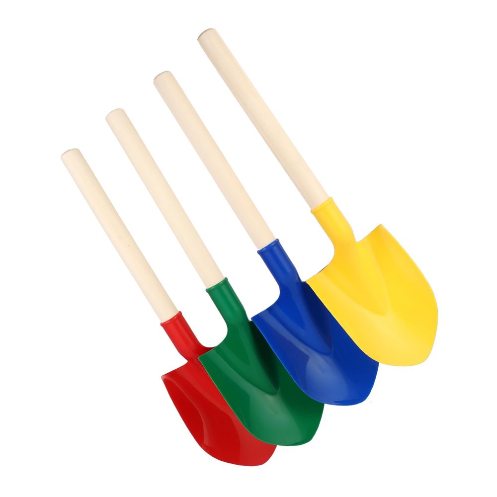 Abaodam 4pcs Beach Sand for Shovels and Tools Safe and Lightweight Summer Play Equipment for Outdoor Fun at Parks and Beaches