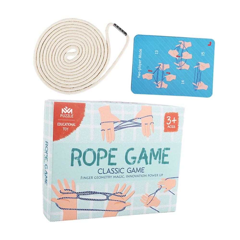 JOINPAYA Twisted Rope Game Tug of War Rope for Boys and Girls Giant Game String Toy