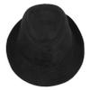 BESPORTBLE Children's Black Fedora Hat for Dance Performance Adjustable Size for Kids 58cm Girth Stylish Jazz Dance Accessory view 1