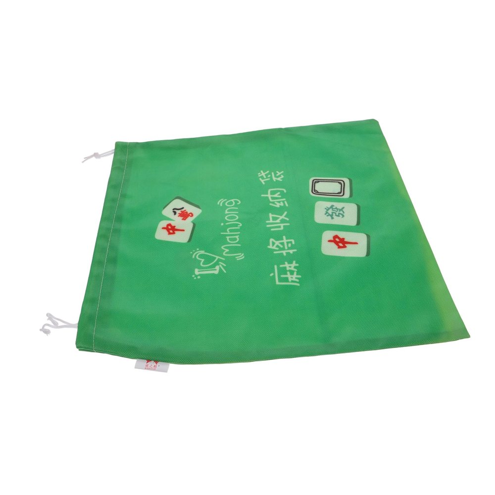 PRETYZOOM Drawstring Mahjong Storage Bag Oxford Cloth Mahjong Organizer Portable Design for Game Lovers
